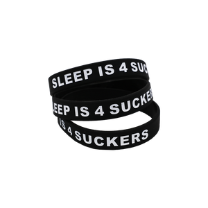 3 Pack Black Wristbands