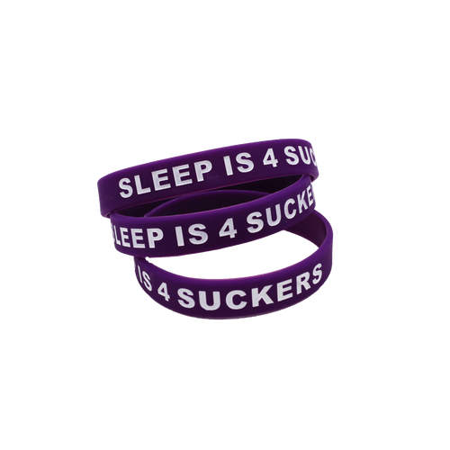 Purple Wristbands (3-Pack)