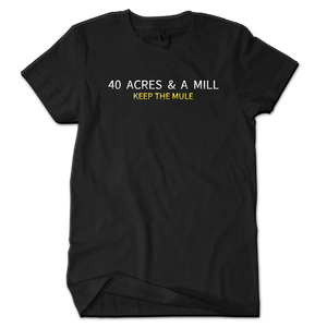 40 Acres & A MILL...keep the mule (Embroidery Stitching)