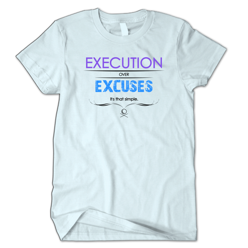 Execution over Excuses Purple/Blue